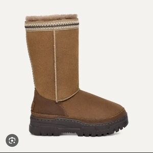 UGG Brown Shearling Boots
